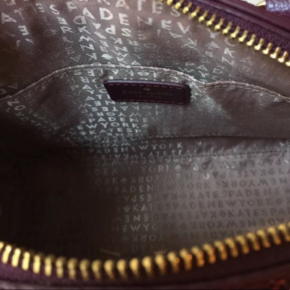 ➕ Kate spade mini Reiley laurel way glitter plum - Picture 6 of 6